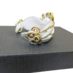 Bead Embroidered Soutache Cuff Bracelet with Shibori Silk