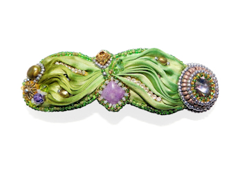 soutache hair accessories clips barrettes combs