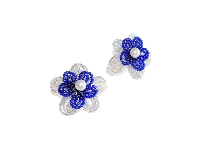 handmade flower hair clips barrette puppy dog fur accessories buy Canada usa free shipping