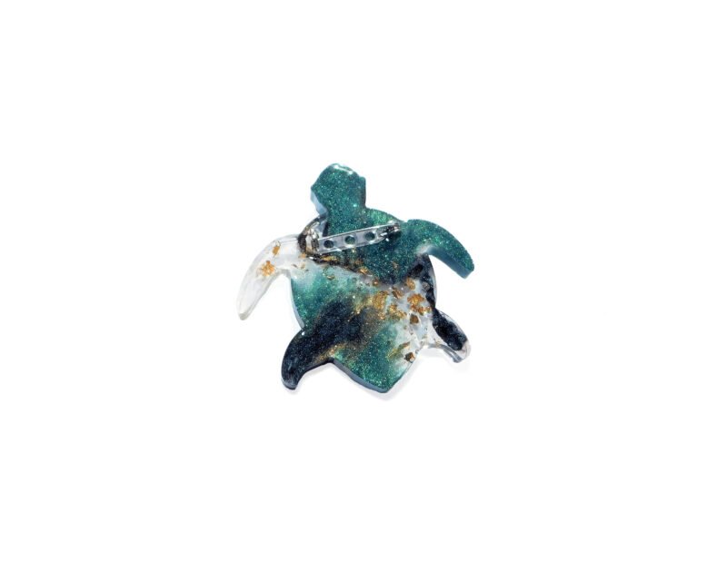 onyx gemstone jewellery sea turtle brooch buy usa Canada