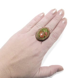 gemstone large statement ring buy